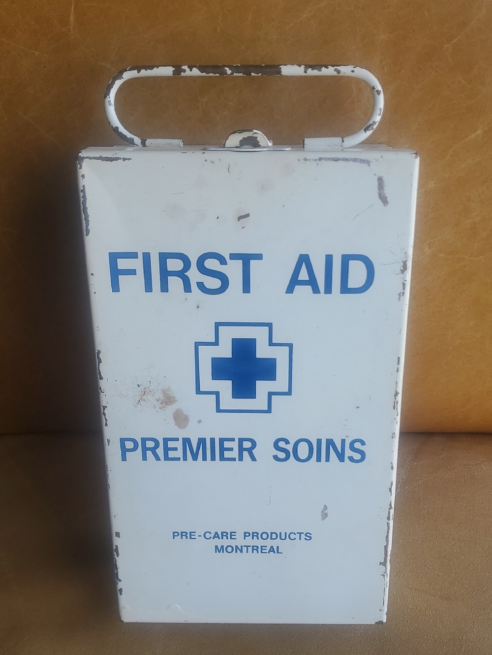 Vintage First Aid Metal Kit